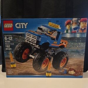 LEGO City Blue and Orange Monster Truck Set